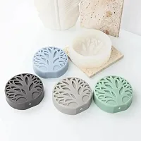 MoldBerry Candle Mould Making Silicone Mold Cool Round Tree of Candle Making Resin Big Round Trees Home Decoration Candles Soap Mould Making Homemade Mould Pack of 1-thumb2