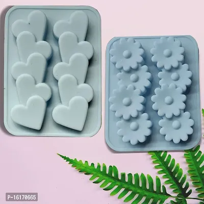 Mold Berry Candle Mould , Joint Flower Candle Mould for Candle Making Multi-Purpose Silicone Mould for Chocolate Resin soap