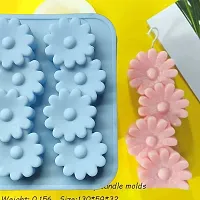 Mold Berry Candle Mould , Joint Flower Candle Mould for Candle Making Multi-Purpose Silicone Mould for Chocolate Resin soap-thumb3