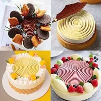 MoldBerry Silicone Cake Mould, Small  Spiral Design Round Ring Insert Decor Mousse Cake Decorating Chocolate Ice Cream Baking Pan Dessert Cake Mould-thumb1