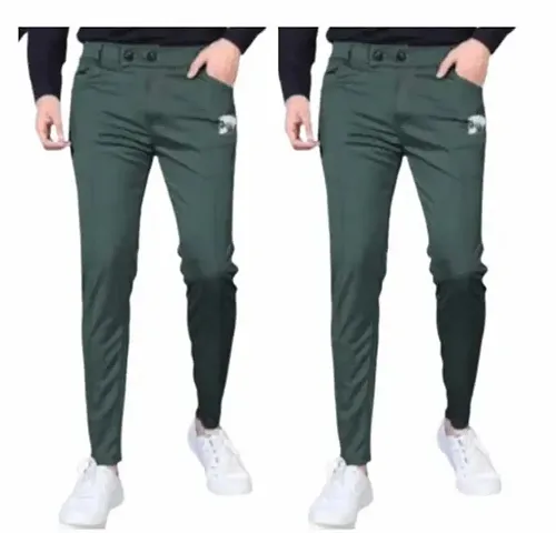 Men Trouser pants Pack of 2 Stylish