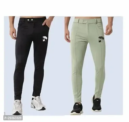 Men Trouser pants Pack of 2  Stylish-thumb0