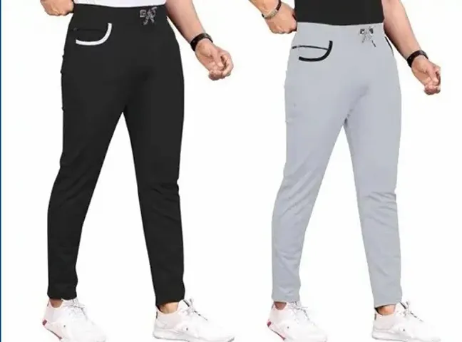 Men Track pants Pack of 2 StylishMen Trouser Pack of 2 Stylish