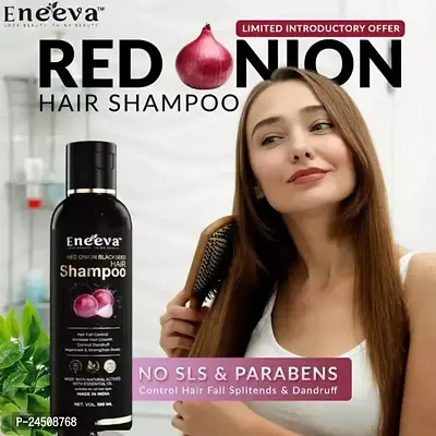 Eneeva Red Onion Black Seed Hair Shampoo-100 ml-thumb0