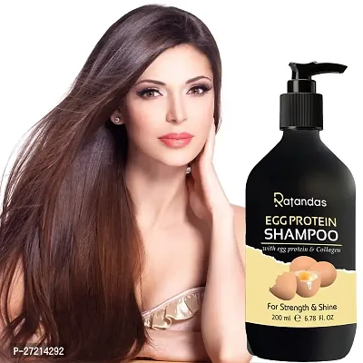 Eggplex Shampoo, for strong hair, with Egg Protein  Collagen, for Strength and Shinenbsp;