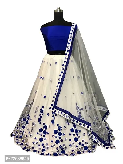 Stylish Silk Blend  Lehenga Choli Set For Women