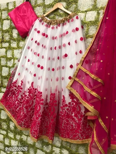 Stylish Silk Blend  Lehenga Choli Set For Women