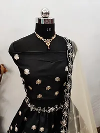 Stylish Silk Blend  Lehenga Choli Set For Women-thumb1