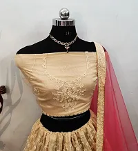 Stylish Silk Blend  Lehenga Choli Set For Women-thumb1