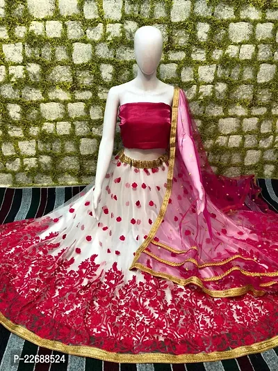 Stylish Silk Blend  Lehenga Choli Set For Women