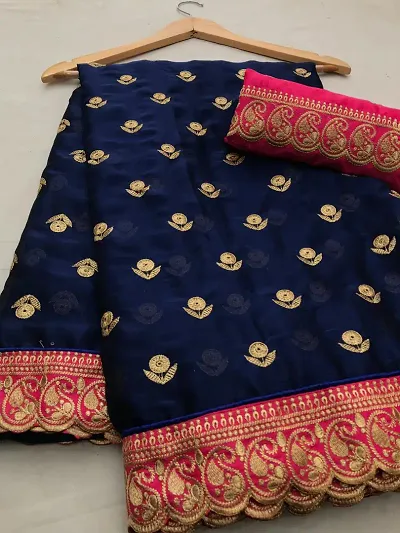 Georgette Sarees with Blouse Piece