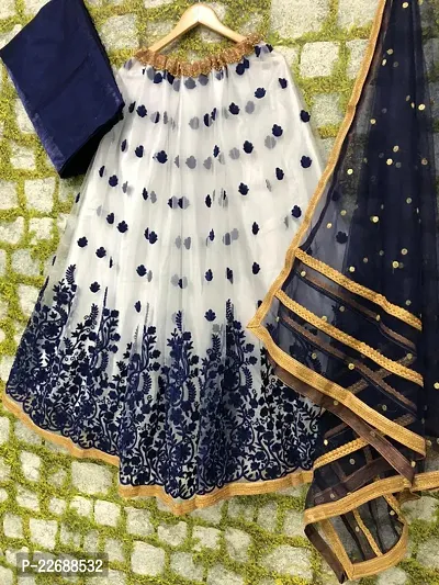 Stylish Silk Blend  Lehenga Choli Set For Women