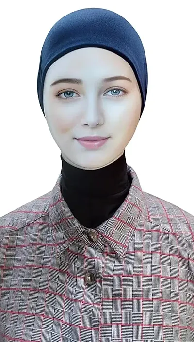 Stylish Cotton Blend Hijab Scarf Hijab Inner Cap  For Women