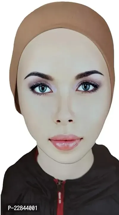 Stylish Cotton Blend Hijab Scarf Tube Hijab Inner Cap  For Women