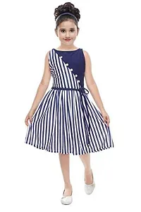 Fariha Fashions Girl's A-Line Knee Length Dress-thumb3