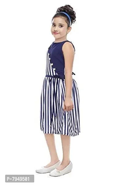 Fariha Fashions Girl's A-Line Knee Length Dress-thumb3