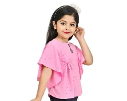 Classic Cotton Blend Top For Girls-thumb1