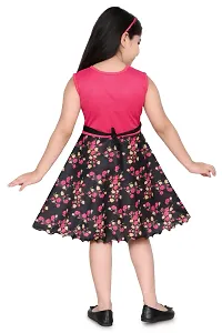 Stylish Cotton Blend Dress for Kids Girl-thumb3