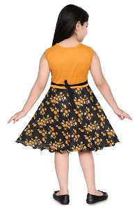 Stylish Cotton Blend Dress for Kids Girl-thumb3