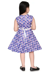 Stylish Cotton Blend Dress for Kids Girl-thumb3