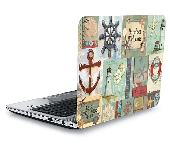 QTH 3D Laptop Skin Sticker Suitable Upto 15.5 INCH Laptop QTH-L2-0183