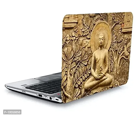 QTH Buddha 3D Laptop Skin Sticker Suitable Upto 15.5 INCH Laptop QTH-L2-0166-thumb0
