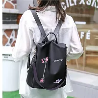 2021 New Flower Embroidered Artistic National Style Oxford Large Capacity Womens Bag Generation Backpack-thumb1