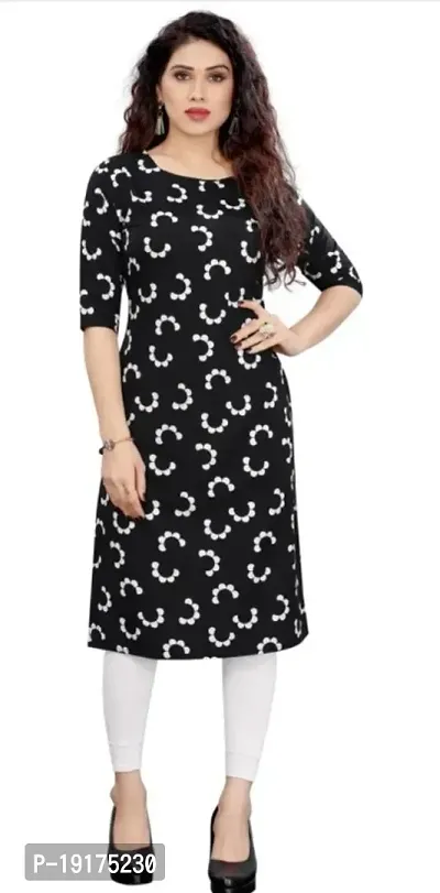 Trendy Women Cotton Blend Casual Kurta-thumb0