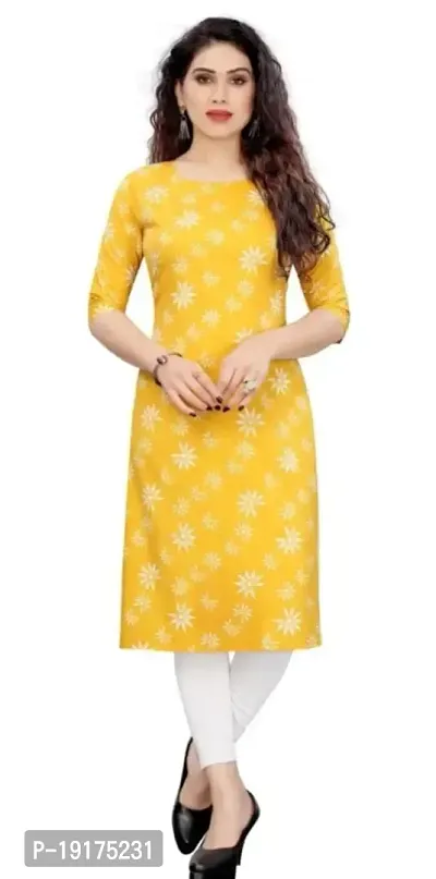 Trendy Women Cotton Blend Casual Kurta