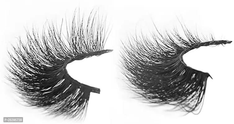 3D Natural Handmade Messy Cross Style False Eyelashes