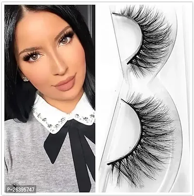 Beauty Makeup Handmade Messy Cross Style False Eyelashes-thumb0