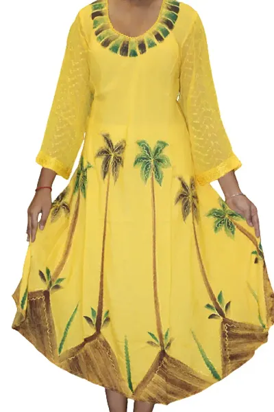 Latest Beautiful Viscose Stitched Kurta for Women