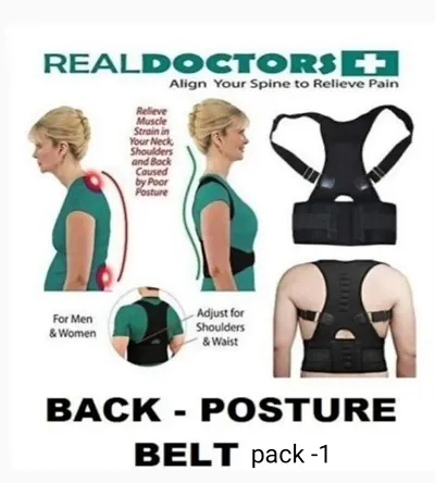 Real doctor Posture Corrector belt Pack-1