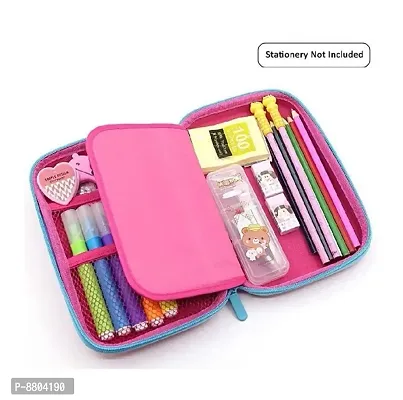 Unicorn Hardtop EVA Pencil Pouch Case with Compartments-thumb3