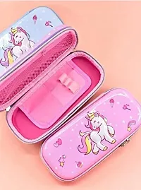 Unicorn Combo Unicorn Stationary set of 6 Pen, Pencil, Pencil Pouch,-thumb1