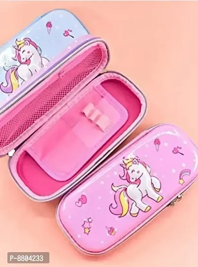 Unicorn Combo Unicorn Stationary set of 6 Pen, Pencil, Pencil Pouch,-thumb2