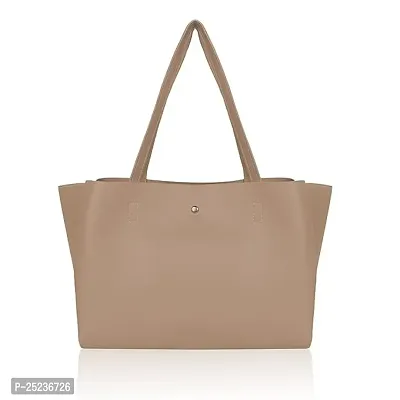 Stylish Synthetic Brown Handbags For Women