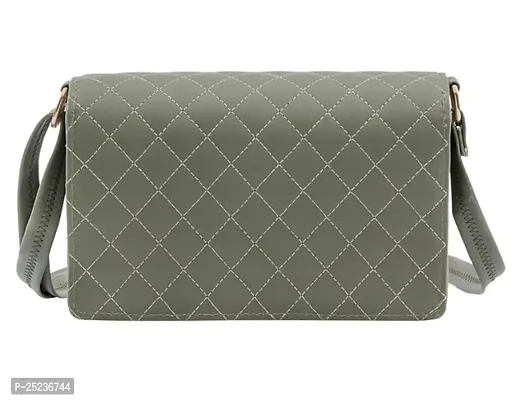Stylish Synthetic Grey Handbags For Women