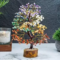 7 Chakra Tree of Life - Crystal Tree for Positive Energy, Attract Good Luck, Feng Shui Money Bonsai - Gemstone Tree, Natural Seven Chakra Healing Stones, Home Decoration - Spiritual Gift-thumb3