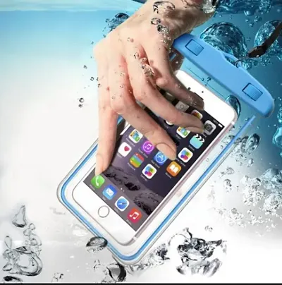 Three Layers Waterproof Sealed Transparent Mobile Bag Cover