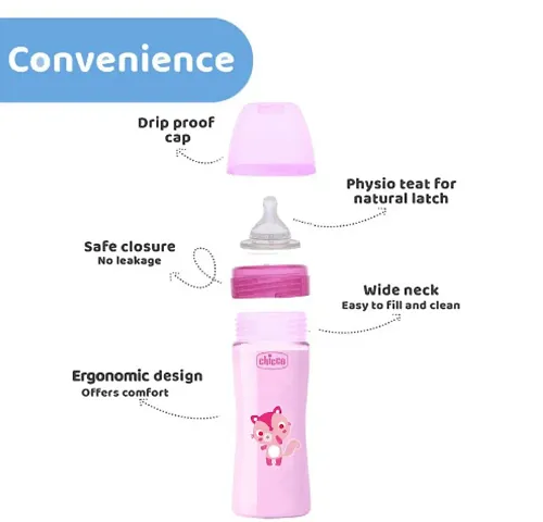 Clean Stainless Steel Bottles for Newborns Stainless Steel Baby Feeding Bottle, Milk Feeding, Water Feeding