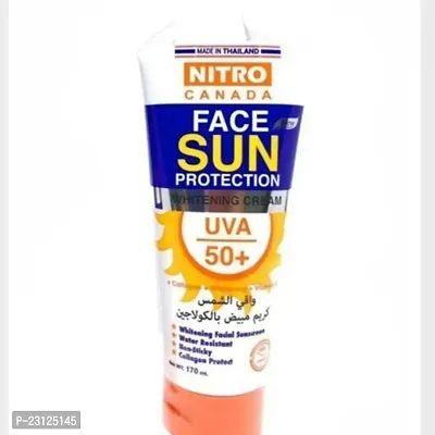 NITRO FACE SUN PROTECTION  WHITENING CREAM UVA 50 (170 ML)-thumb2