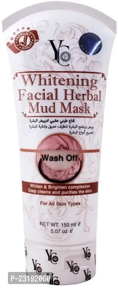 YC WHITENING FACIAL  HERBAL  MUD MASK (150ml)-thumb0