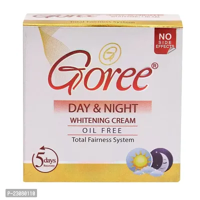 GOREE CREAM DAY NIGHT WHITENING CREAM OIL FREE 30g-thumb0