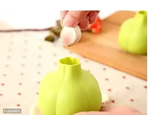 Kitchen Silicone Garlic Peeling Garlic Garlic Modeling Peeler Creative Life Kitchen Essential-thumb0