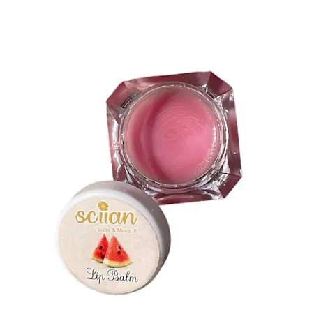 SCIIAN Watermelon Lip Balm | Moisturizing Lip Balms 10g | Lip Balm for Dry Lips | Lip Balm for Women | Lip Balm for Dark Lips to Lighten | Lip Balm with spf