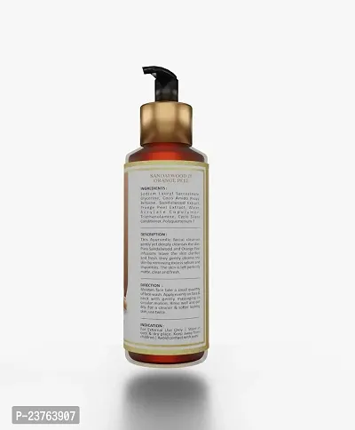 SCIIAN Sandalwood And Orange Peel Face Wash - 100 ML | Face Wash for Healthy  Glowing Skin | Deep Cleansing Face Wash | For All Skin Types | Best for Tan Removal | Face Wash for Women  Men-thumb2