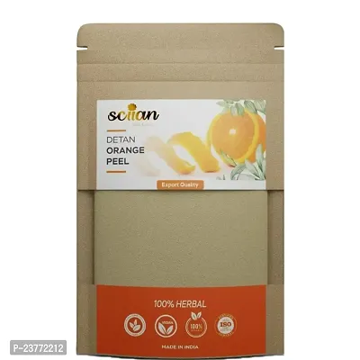 SCIIAN Detan Orange Peel Powder for Glowing Skin | Natural Skin Lightening Face Pack, Vitamin C, And Antioxidants Add Glow | Pack of 1