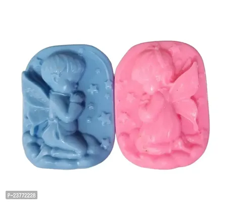 SCIIAN Angel Soap | Bath Soaps | Soap for?Kids | Baby Soaps for Bath | Baby Soap?for New Born | Kids?Toys?Bath?Soaps | Baby Soap?for Kids | Kids Soap?Set | Soap for Baby | Baby Bath Soap (BLUE)-thumb3