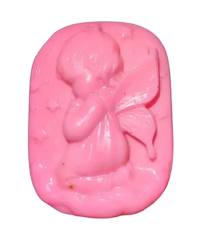 SCIIAN Angel Soap | Bath Soaps | Soap for?Kids | Baby Soaps for Bath | Baby Soap?for New Born | Kids?Toys?Bath?Soaps | Baby Soap?for Kids | Kids Soap?Set | Soap for Baby | Baby Bath Soap (PINK)